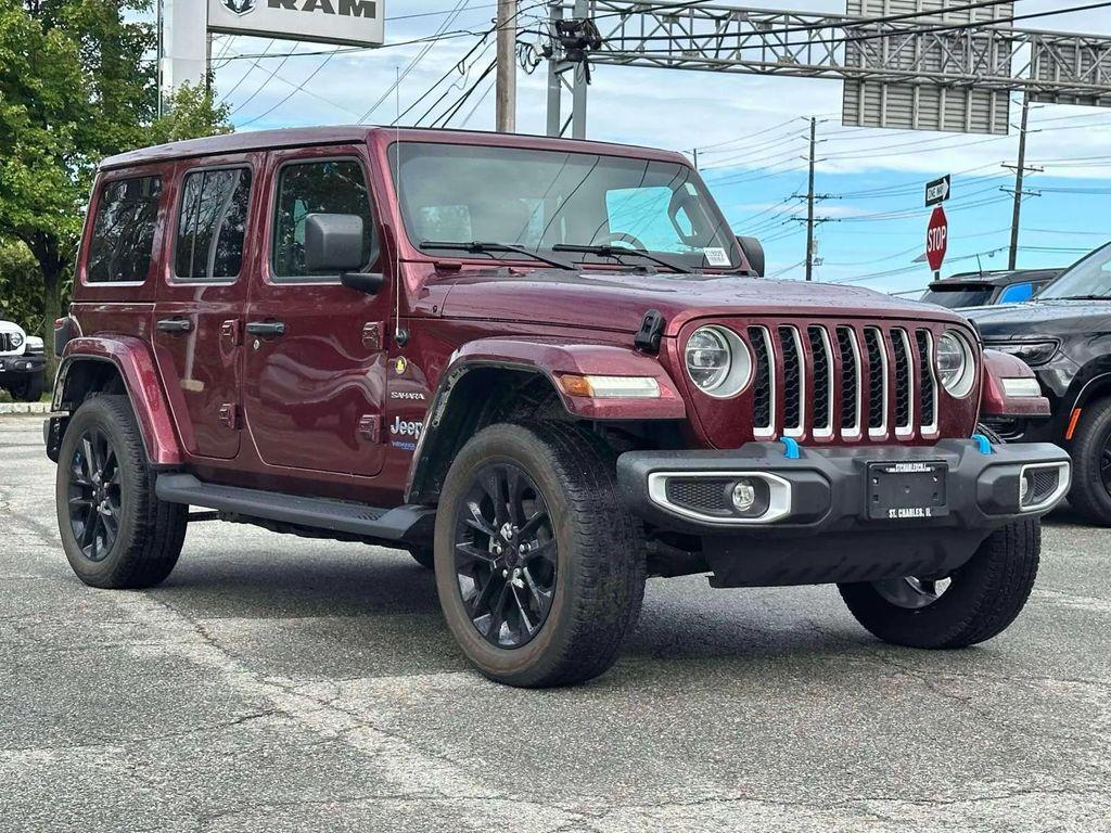new 2022 Jeep Wrangler Unlimited 4xe car