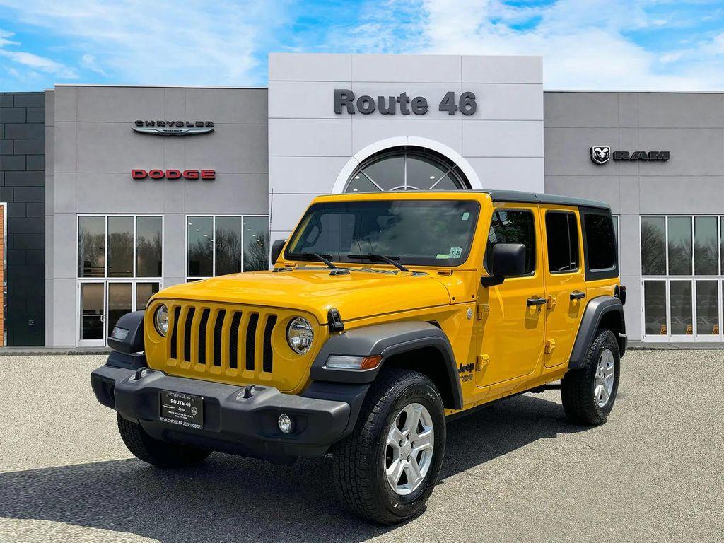 used 2021 Jeep Wrangler Unlimited car, priced at $26,491