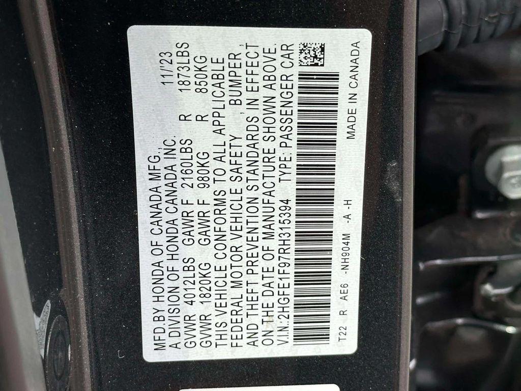 used 2024 Honda Civic car, priced at $23,991