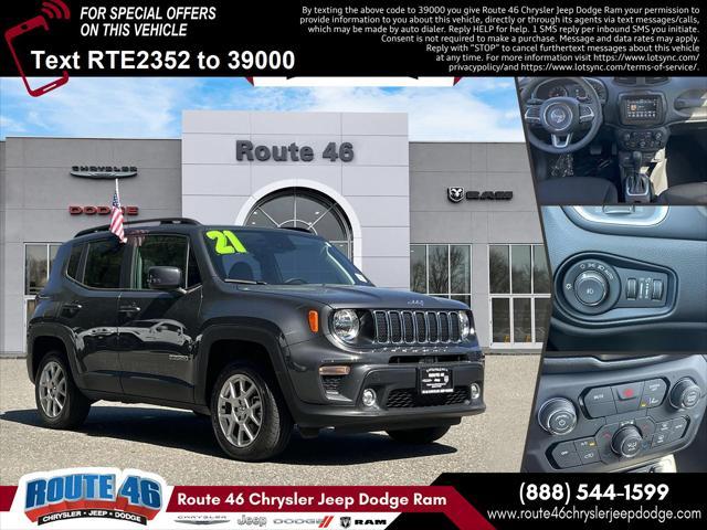 used 2021 Jeep Renegade car, priced at $20,991