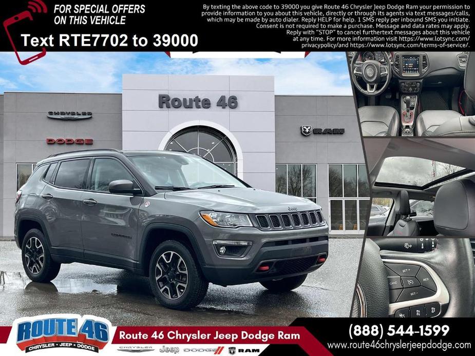 used 2021 Jeep Compass car, priced at $23,991