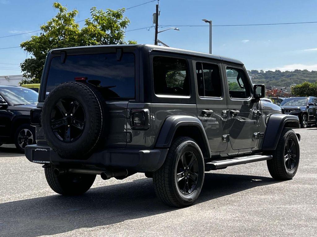 used 2021 Jeep Wrangler Unlimited car, priced at $27,791