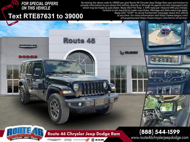 used 2021 Jeep Wrangler Unlimited car, priced at $33,991