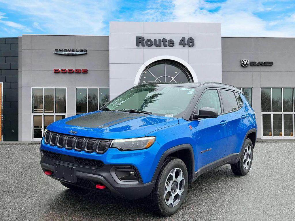 used 2022 Jeep Compass car, priced at $22,991