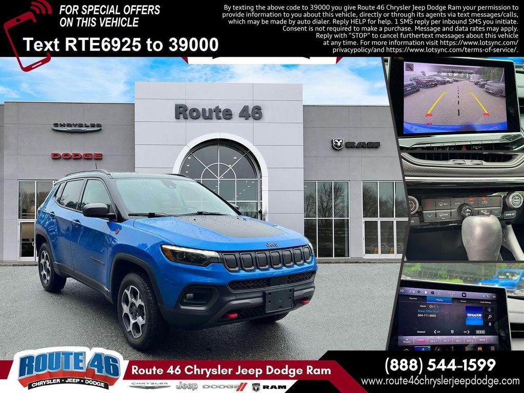 used 2022 Jeep Compass car, priced at $24,591