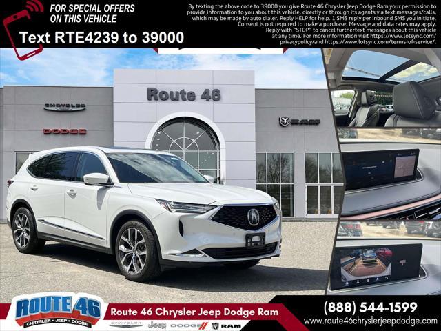 used 2022 Acura MDX car, priced at $38,991