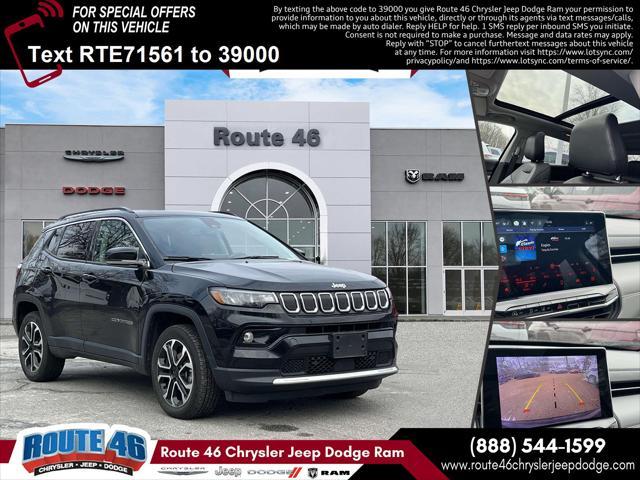 used 2022 Jeep Compass car, priced at $20,991