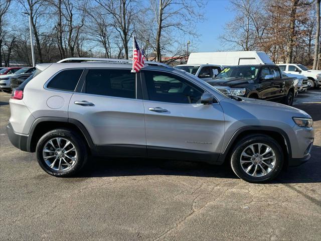 used 2021 Jeep Cherokee car, priced at $18,991