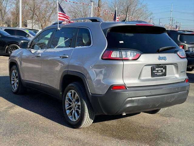 used 2021 Jeep Cherokee car, priced at $18,991