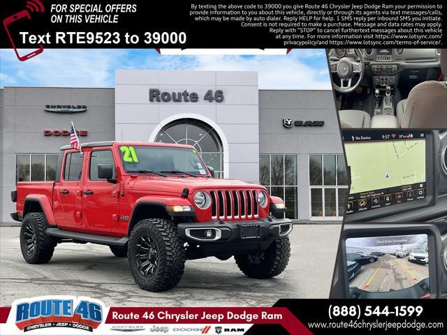 used 2021 Jeep Gladiator car, priced at $32,991