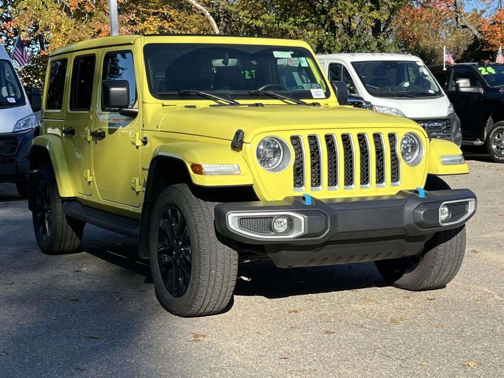used 2023 Jeep Wrangler 4xe car, priced at $33,991