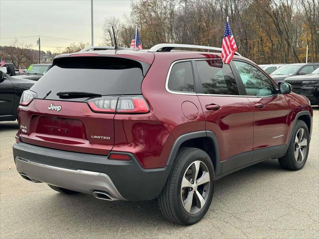 used 2021 Jeep Cherokee car, priced at $21,991