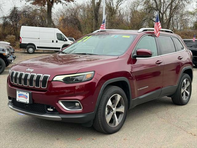 used 2021 Jeep Cherokee car, priced at $21,991