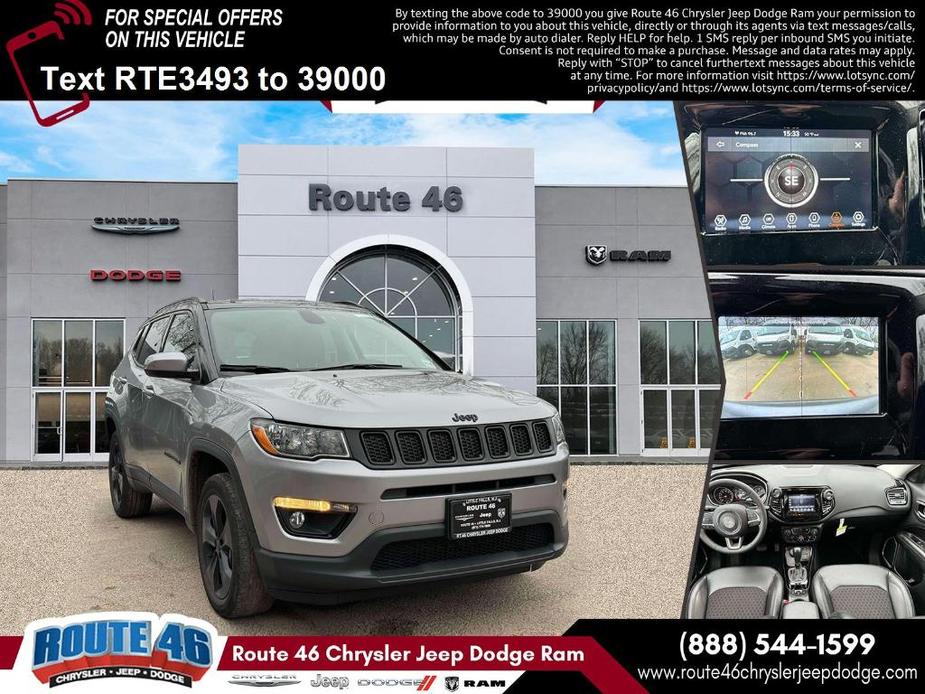 used 2021 Jeep Compass car, priced at $19,691