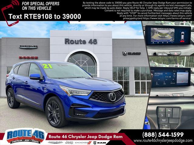 used 2021 Acura RDX car, priced at $31,991