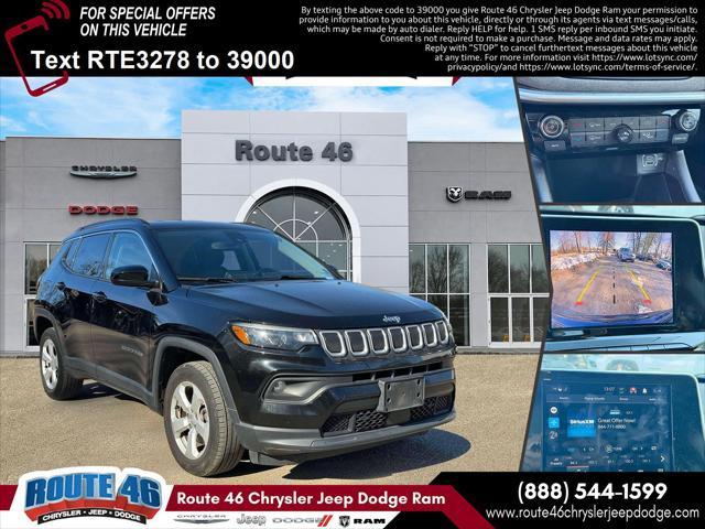 used 2022 Jeep Compass car, priced at $18,791