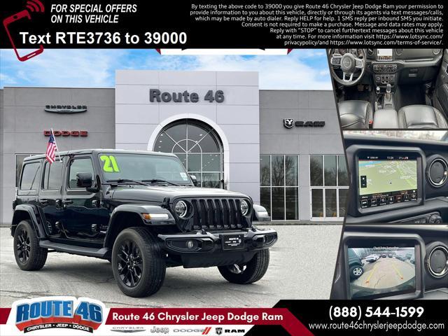 used 2021 Jeep Wrangler Unlimited car, priced at $32,991