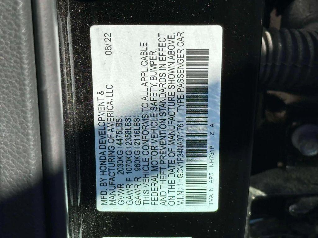 used 2022 Honda Accord car, priced at $22,991