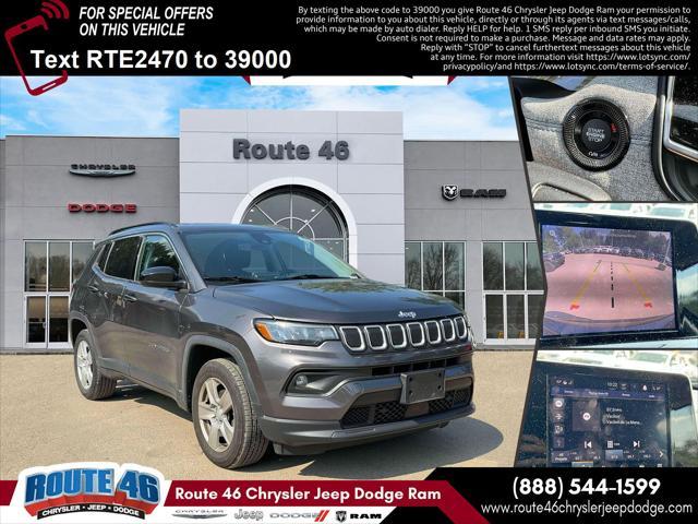 used 2022 Jeep Compass car, priced at $19,791