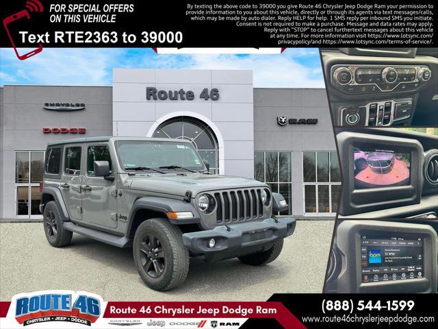 used 2021 Jeep Wrangler Unlimited car, priced at $31,991