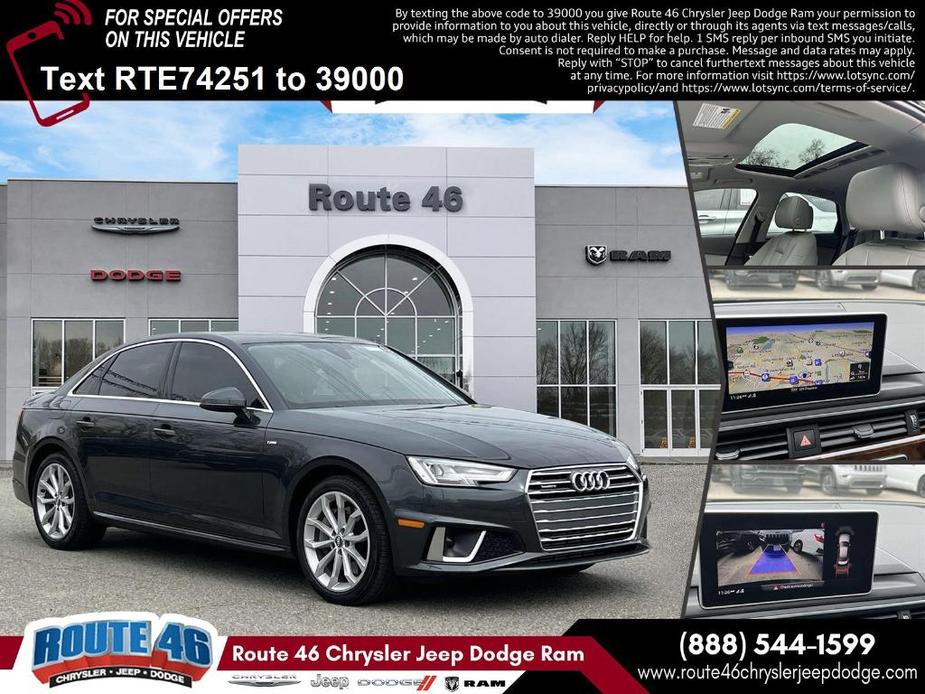 used 2019 Audi A4 car, priced at $23,991