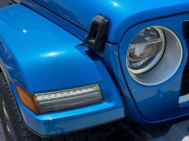 used 2022 Jeep Wrangler Unlimited 4xe car, priced at $34,991