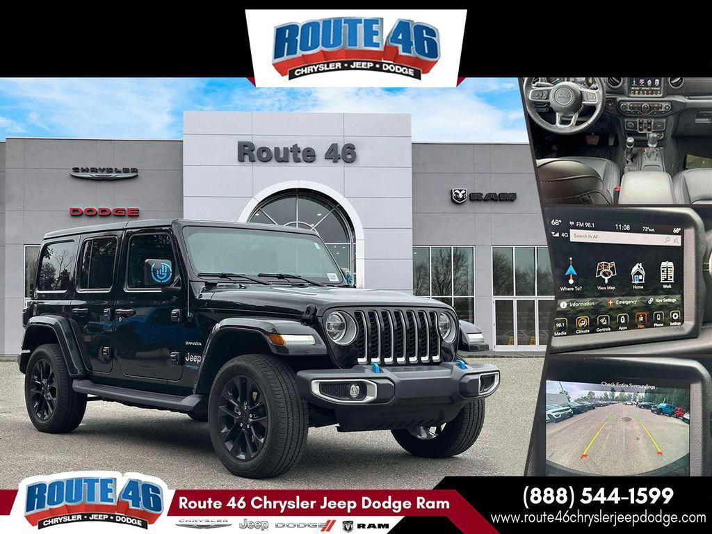 used 2022 Jeep Wrangler Unlimited 4xe car, priced at $33,791