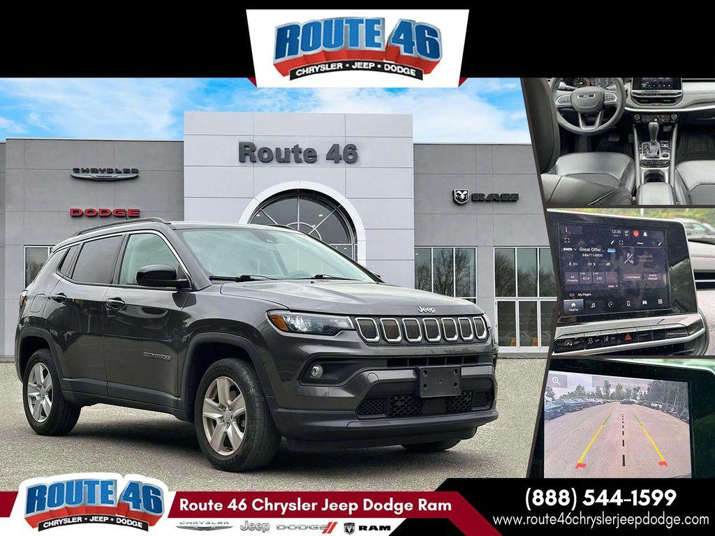 used 2022 Jeep Compass car, priced at $18,691