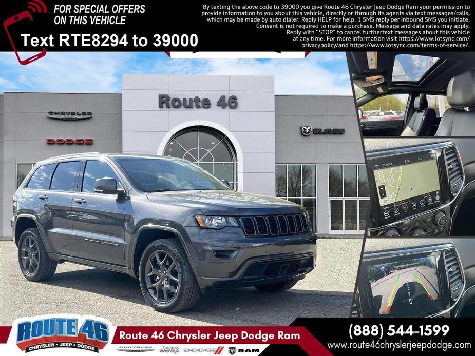 used 2021 Jeep Grand Cherokee car, priced at $31,891