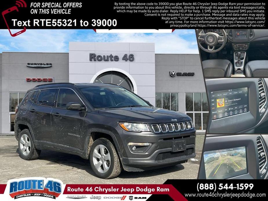 used 2021 Jeep Compass car, priced at $17,691