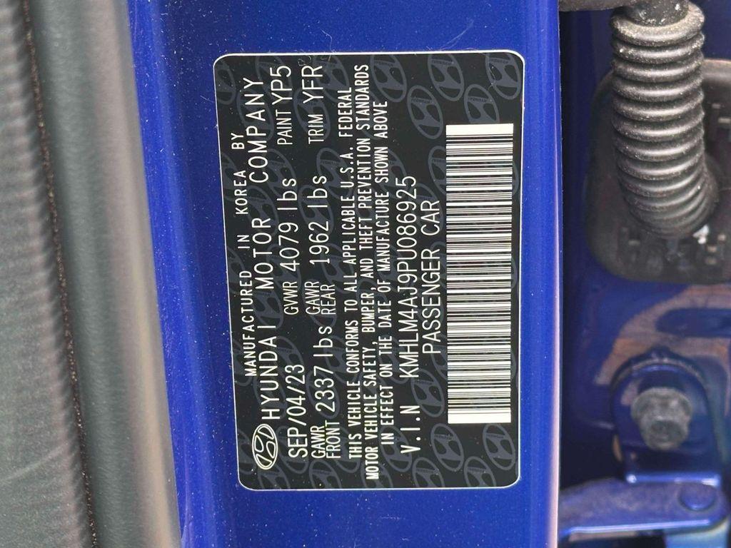 used 2023 Hyundai ELANTRA HEV car, priced at $19,991