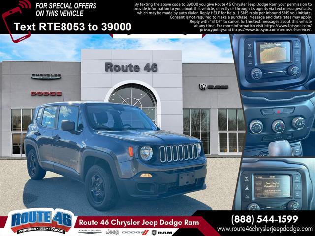 used 2018 Jeep Renegade car, priced at $14,991