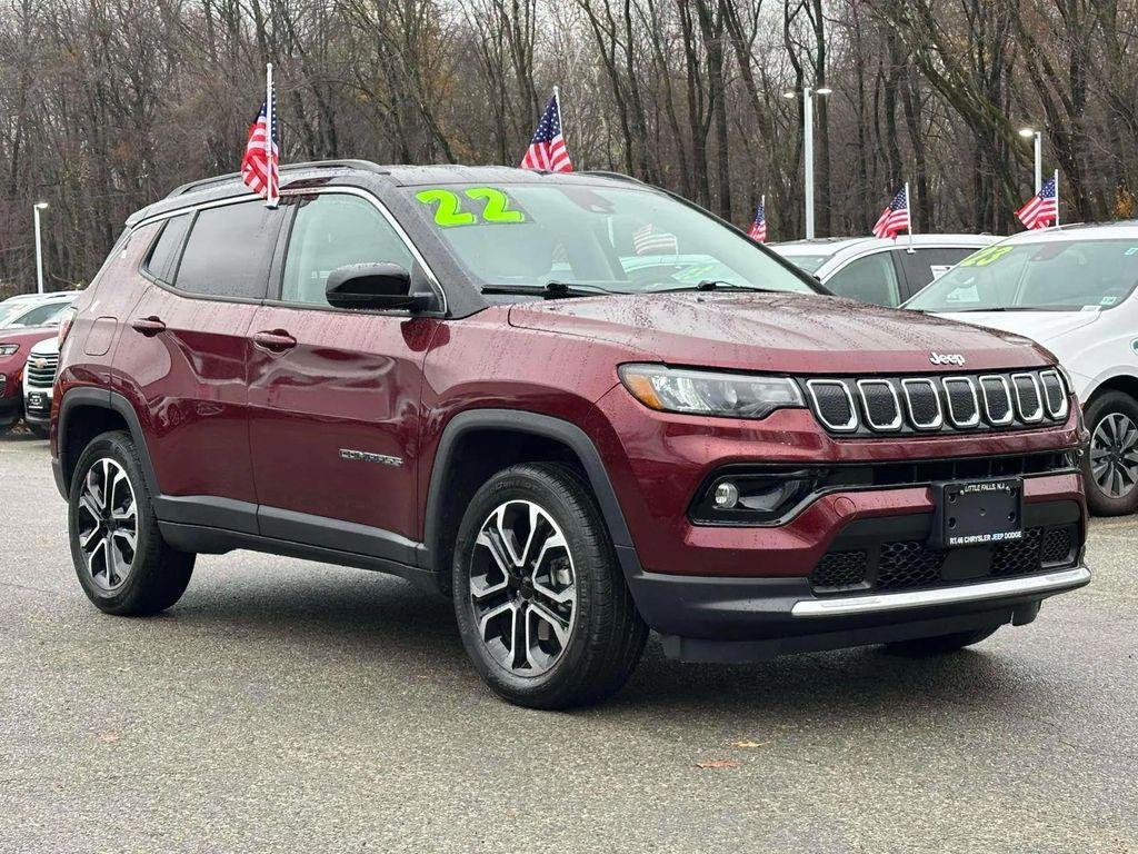 used 2022 Jeep Compass car, priced at $21,791
