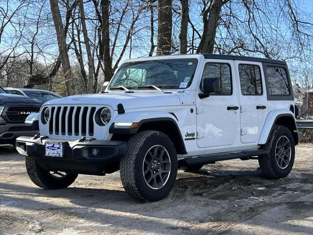 used 2021 Jeep Wrangler Unlimited car, priced at $29,991