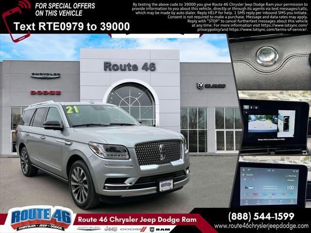 used 2021 Lincoln Navigator car, priced at $51,991