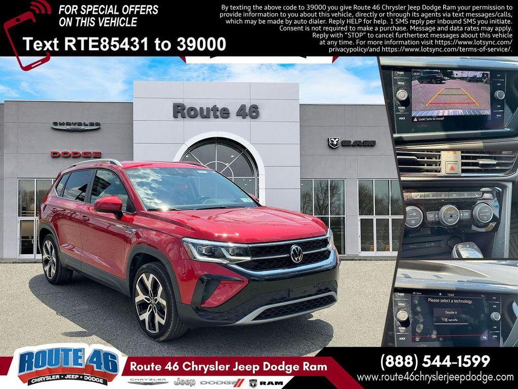used 2022 Volkswagen Taos car, priced at $24,991