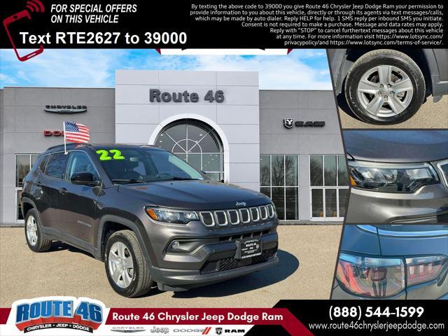 used 2022 Jeep Compass car, priced at $22,991