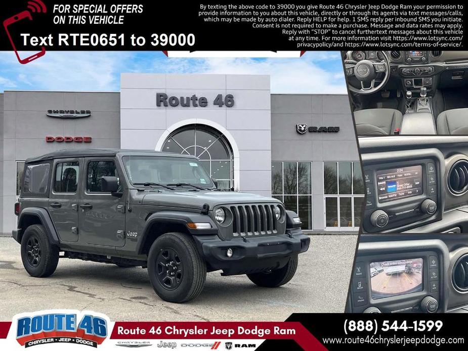 used 2021 Jeep Wrangler Unlimited car, priced at $27,991