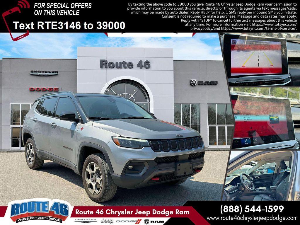 used 2022 Jeep Compass car, priced at $21,591