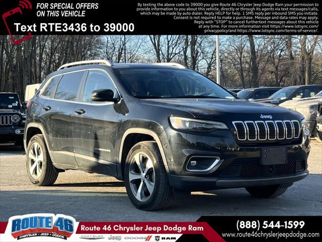 used 2021 Jeep Cherokee car, priced at $19,991