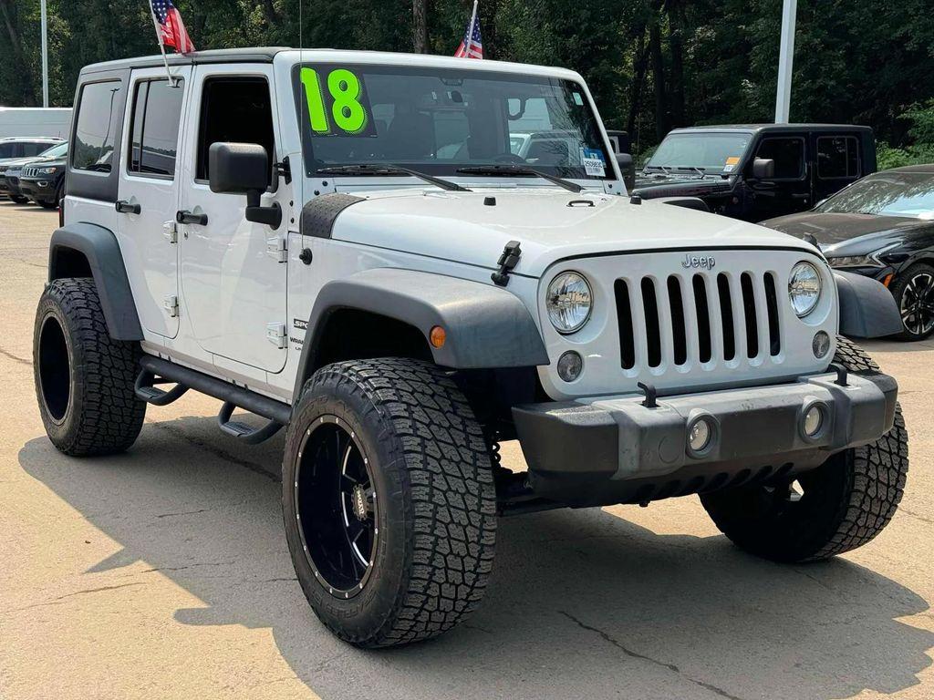 used 2018 Jeep Wrangler JK Unlimited car, priced at $20,991