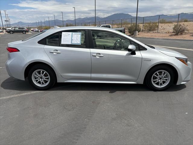 used 2021 Toyota Corolla Hybrid car, priced at $18,095