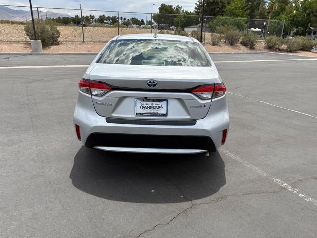 used 2021 Toyota Corolla Hybrid car, priced at $18,095