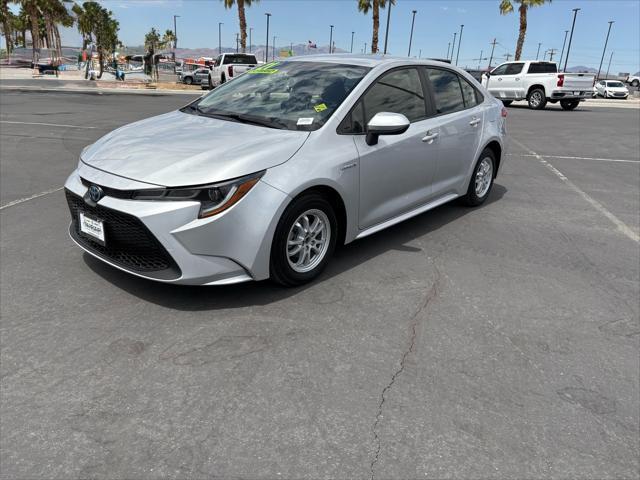 used 2021 Toyota Corolla Hybrid car, priced at $18,095