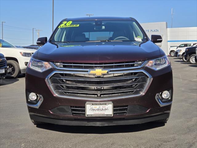 used 2020 Chevrolet Traverse car, priced at $34,735