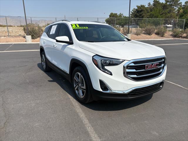 used 2021 GMC Terrain car, priced at $21,757