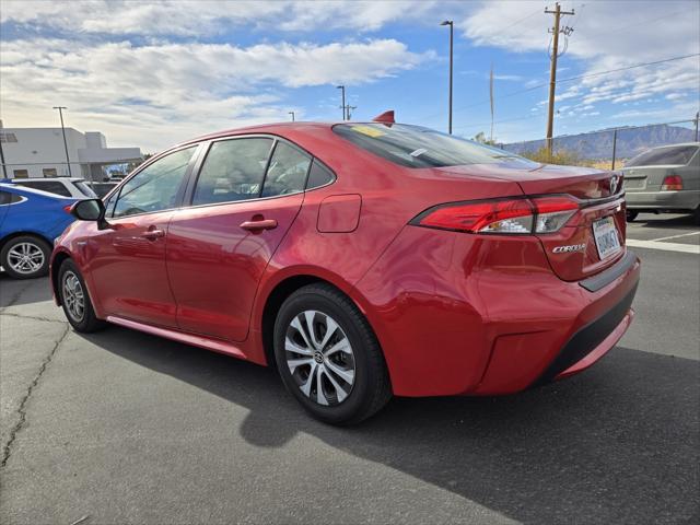 used 2021 Toyota Corolla Hybrid car, priced at $19,901