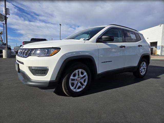 used 2021 Jeep Compass car, priced at $19,901