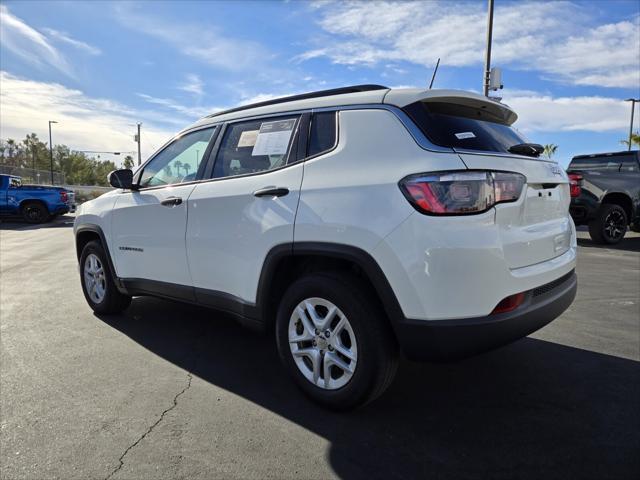 used 2021 Jeep Compass car, priced at $19,901