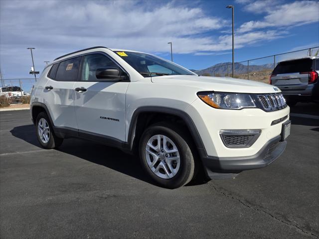 used 2021 Jeep Compass car, priced at $19,901